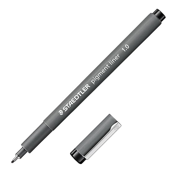 Filzstift Staedtler Pigment Liner 1,0 schwarz Nr.308