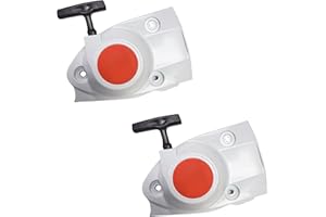 Ryzljss 2 Pack Recoil Starter Assembly for Stihl TS410 TS420 TS410Z TS420Z TS480i TS510i Concrete Cut-Off Saw 4238-190-0300 4238-190-0404 4238-190-0301 4238-190-0302 4238-190-0402