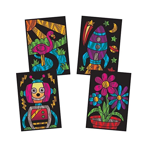 Galt Toys, Fab Foil Art, Craft Kit for Kids, Ages 6 Years Plus