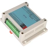 Programmable Logic Controller, 8 Input 7 Output 12-24V DC | Industrial Automation Board, NPN Sensor Support, ABS Housing, Relay Solenoid Valve Motor, Packaging Textile