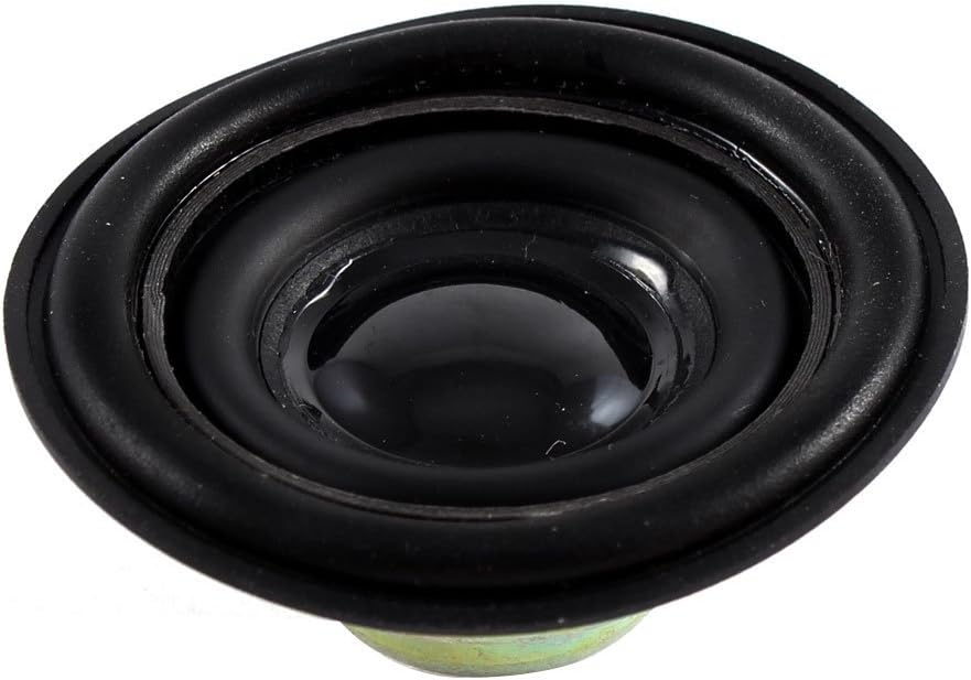 DealMux 4 Ohm 3W 53mm Mounting Dia Midrange Speaker Black