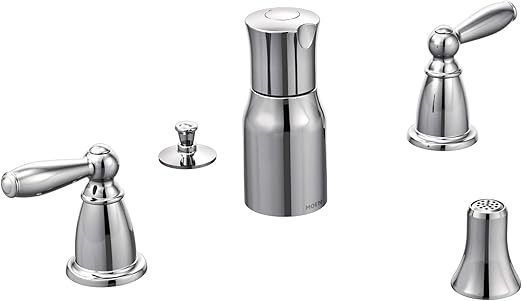 Moen T5225 Brantford Two Handle Bidet Faucet Trim Kit Valve