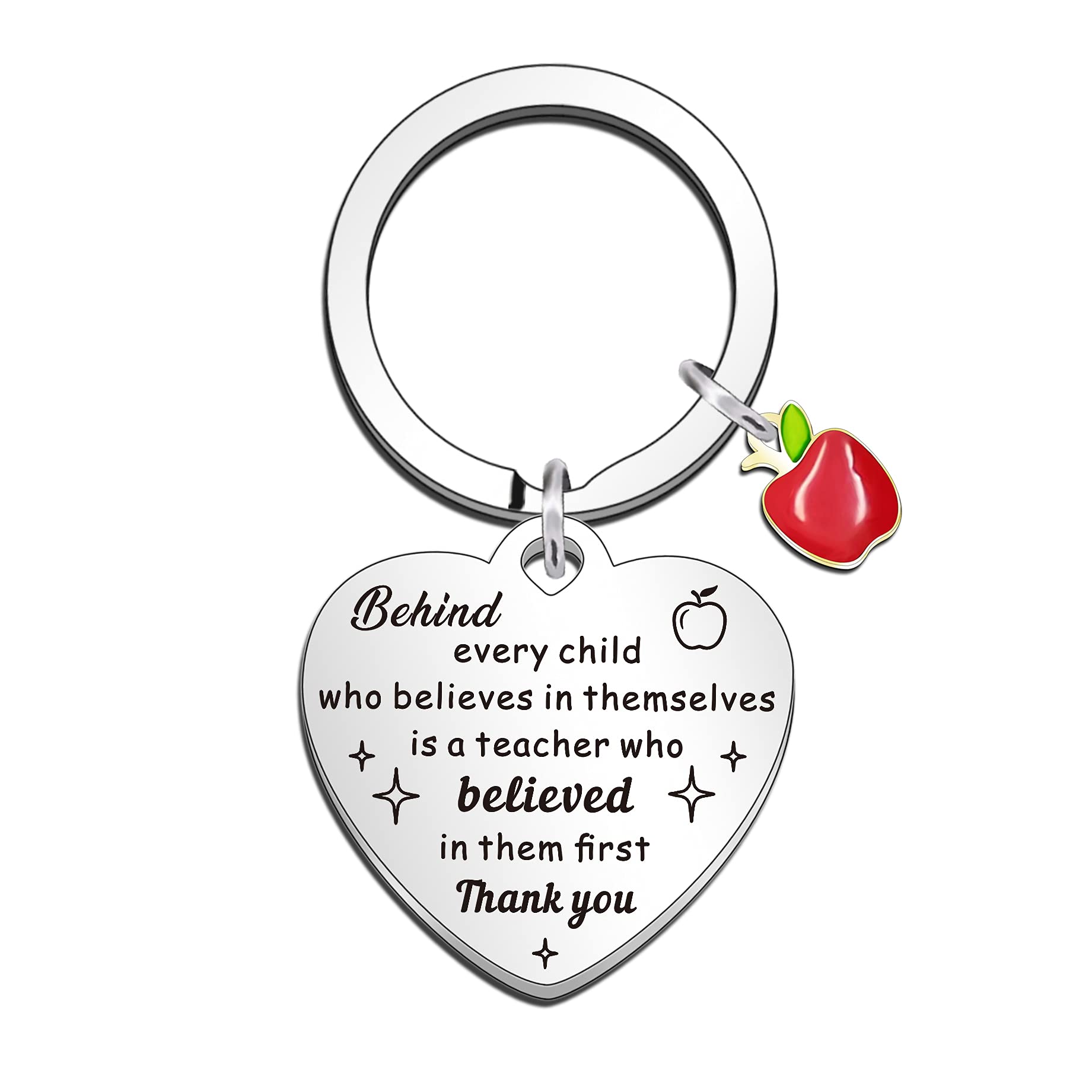 QMVMV Teacher Gifts Keyring Teacher Appreciation Gift Teacher Gifts for Women Men on Teachers Day Birthday Graduation Season