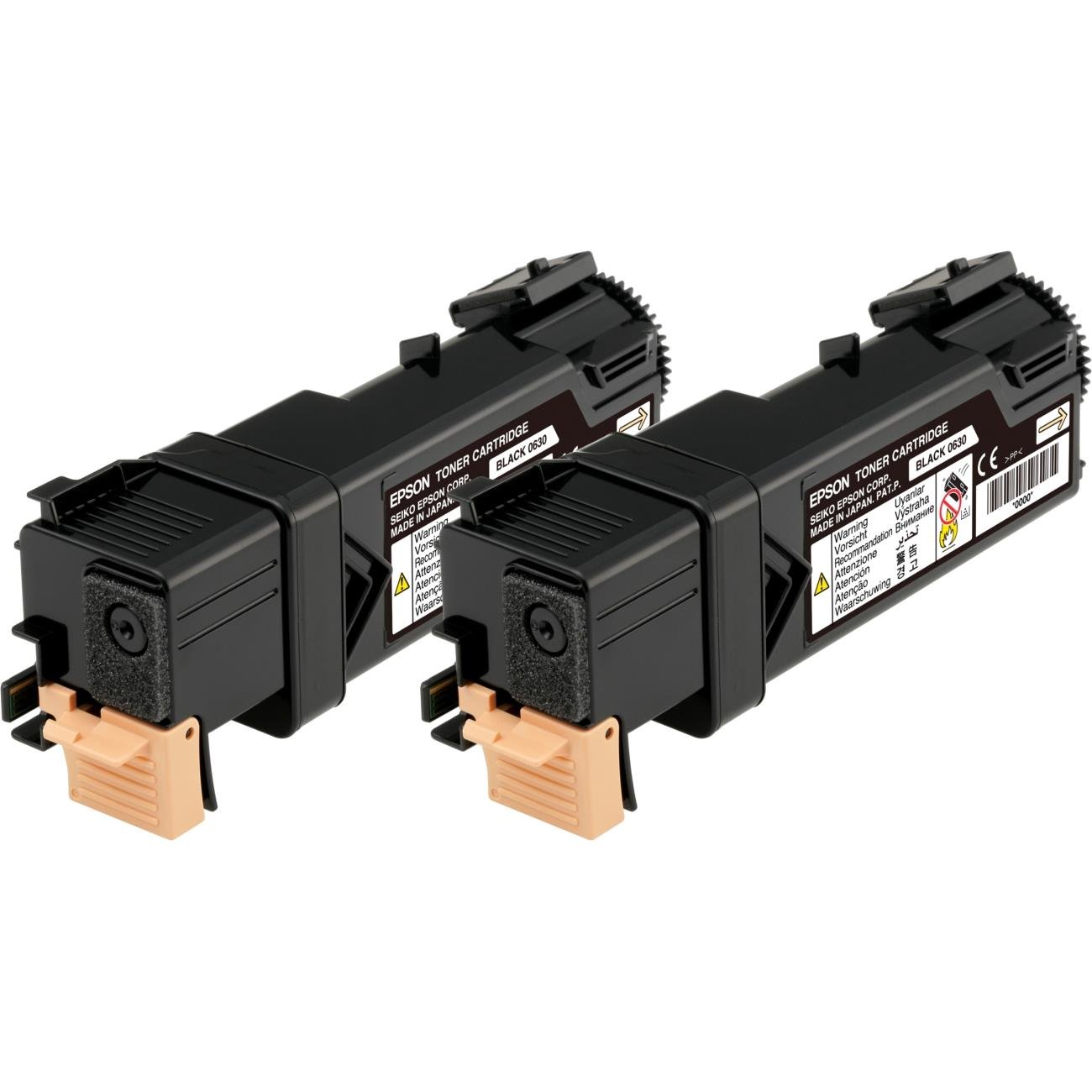 Epson C13S050594 Laser Toner, Black (Pack of 2), Genuine