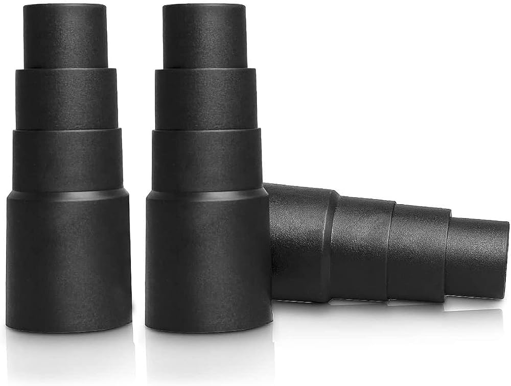Jc.upin 3 Pcs Universal Vacuum Adapter 21-35mm Sander Dust Extractor Hose