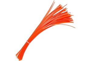 Eyoloty WA0050 Replacement Line Flex-A-Line 80-Pack Replacement Line Compatible with Worx 13" WG430 Electric Leaf Mulcher