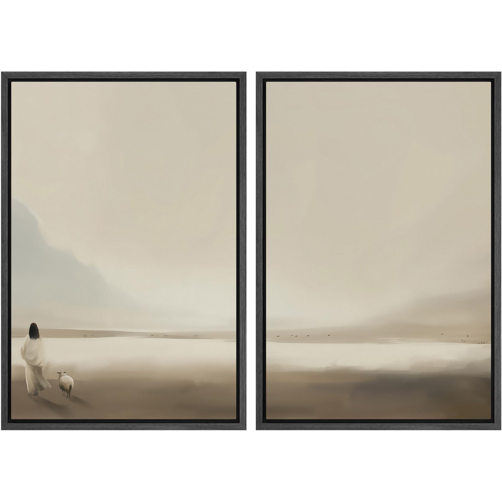 MUDECOR Framed Canvas Print Wall Art Set Minimalist