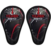 Youper 2-Pack Boys Youth Soft Foam Protective Athletic Cup (Ages 7-12), Kids Sports Cup for Baseball, Football