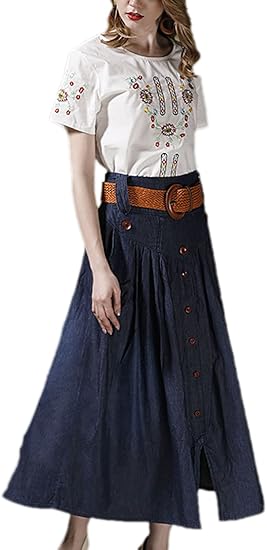 amazon plus size maxi skirts