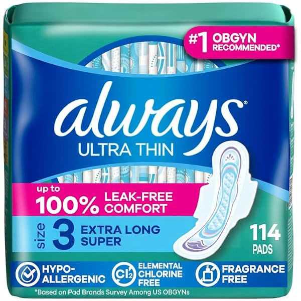 ALWAYS ULTRA THIN, SIZE 3 EXTRA HEAVY LONG...