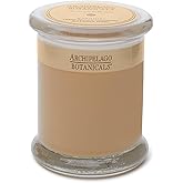 Archipelago Botanicals Kashmir Glass Jar Candle, Kashmir Vanilla, Orange Blossom and Sandalwood Scent, Lead-Free Candle Wicks, Burns Approx. 60 Hours (8.6 oz)