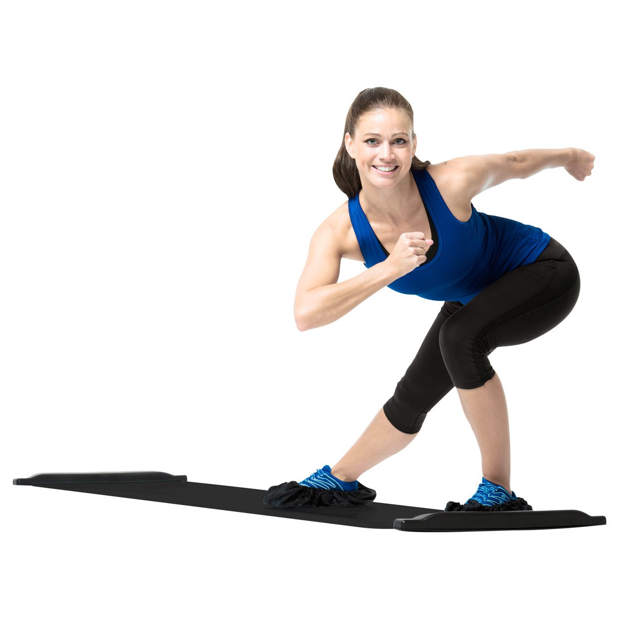 Gymstick Unisex Adult Power Slider Pro - Black, 230 cm