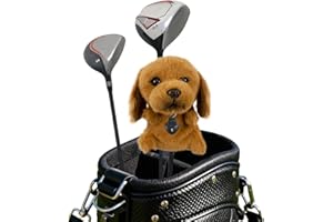 Scott Edward Golf Club Cover Fit Well for Fairway/Hybrid Wood Golf Club, Funny Cute Animal Design Soft Functional Golf Headco