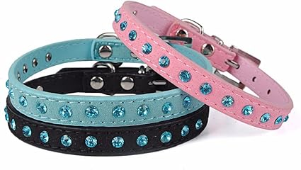 personalised diamante dog collars