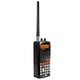 Whistler WS1010 Analog Handheld Scanner – 400 Channels, Skywarn, Same Weather Alerts, Spectrum Sweeper, PC Programmable, Service Banks for Police, Fire, Marine, Air & Ham – Black