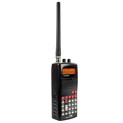 Whistler WS1010 Analog Handheld Scanner – 400 Channels, Skywarn, Same Weather Alerts, Spectrum Sweeper, PC Programmable, Service Banks for Police, Fire, Marine, Air & Ham – Black