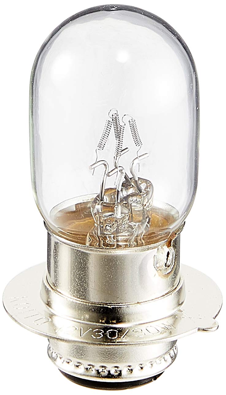 小糸製作所(KOITO) ノーマルバルブ 二輪車前照灯用 [12V30/30W] クリアー [1個入り] P15d-25-1(小型ツバ付きダブル) [品番] 5026 ライト商品画像