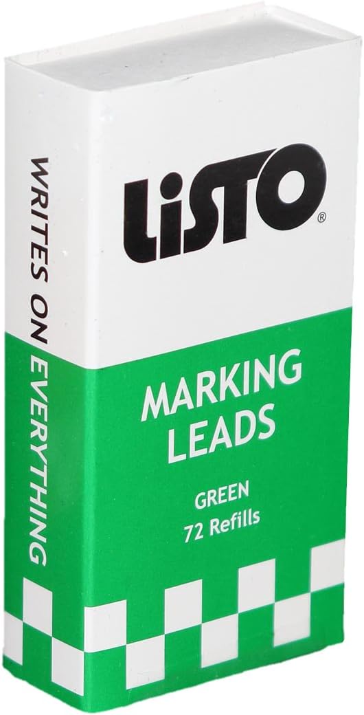 Listo 162 Marking Pencils Refill, Box of 72, Grease