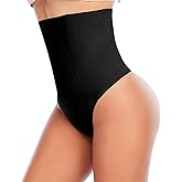 Werena Tummy Control Thong Shapewear for Women Seamless Shaping Thong Panties Body Shaper Underwear