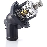 Engine Coolant Thermostat Housing Assembly Replaces 15-11125 12674639 | Compatible with Chevrolet 2014-2019 Silverado 1500 2015-2020 Suburban Tahoe Fit for GMC 2014-2019 Sierra 2015-2020 Yukon