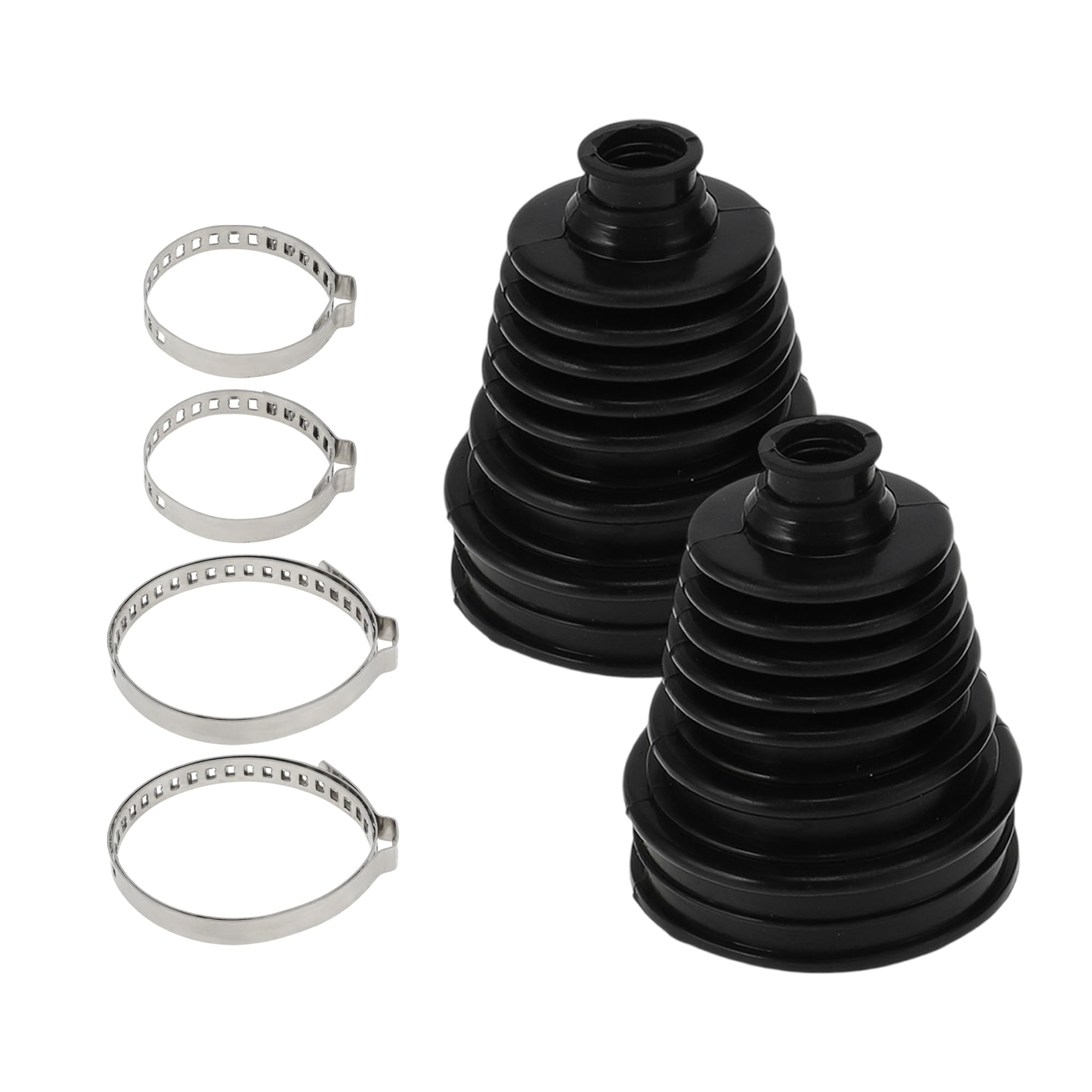 ACROPIX 2pcs CV Joint Boot with 4 Stainless Steel