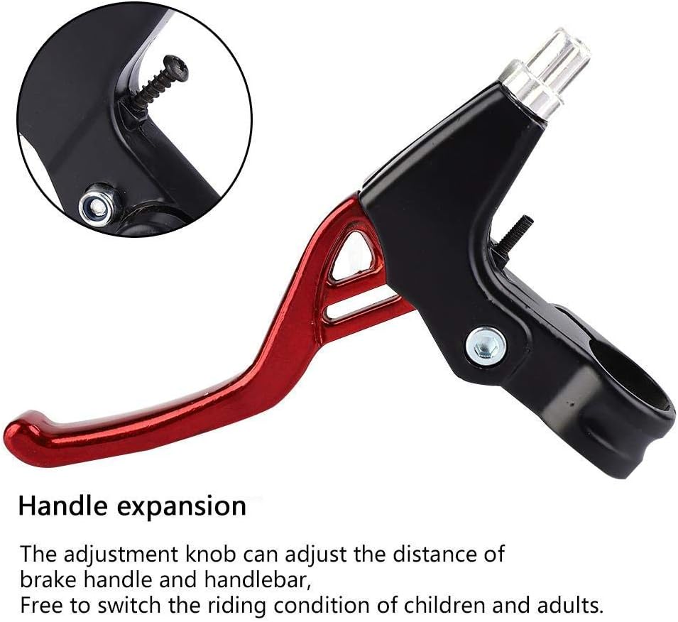 Red VOANZO Bicycle Handle Brake Lever Universal Hand Brake Lever Brake