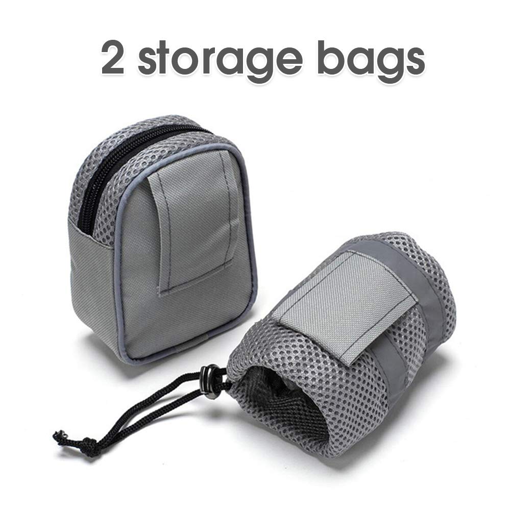 Hands Free Dog Leash Retractable Dog Leash for 331Lb Pull+ Adjustable Belt+ 2 Sundries Pocket 4 In 1 Dog Running Leash Hands Free Waterproof Reflective Stitches for Training/Running/Walking/Hiking