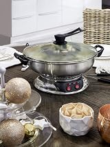 Unold Asia Fondue Grill 48746 1950W Electric 2L Stainless Steel Bowl 6 Persons view 4