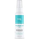 Hyalogic Biotin Hair Growth Spray with Hyaluronic Acid - Professional Hair Products for Thinning Hair - Healthy Scalp Hydration, Non-Greasy, Volumizing Hair Products (4 Fl oz)
