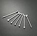 ORAZIO 7PCS 14G Stainless Steel Industrial Barbell Earrings for Women Men Cartilage Helix Piercing Jewelry Silver Tone 1 1/2 Inch(38mm)