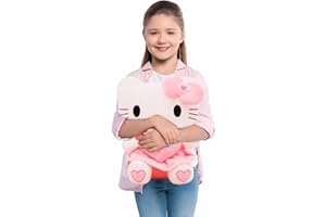 KOMIRO Cute Kitten Plush, Soft Cat Plush Toy Pillow Birthdays Gift for Girls and Fans