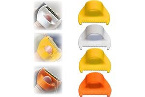 XWXWSEUI 4Pcs Sewing Templates for Even Stitching, Seam Guides Kit for Consistent Stitches, DIY Stitching Guide Tool Seam Finishing, Quilting & Sewing Aids (3Color-4mm&3mm&2mm)