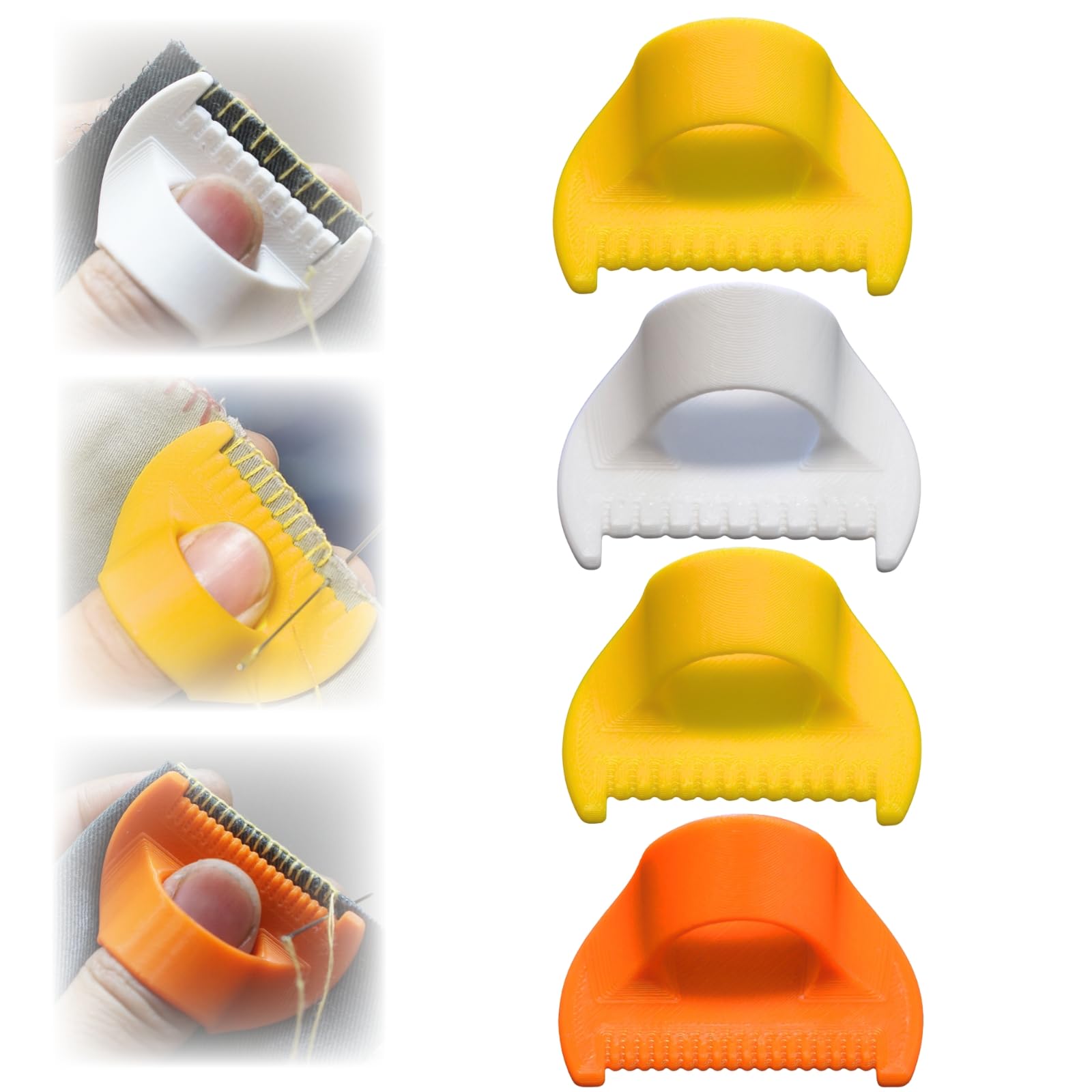 Photo 1 of 4Pcs Sewing Templates for Even Stitching, Seam Guides Kit for Consistent Stitches, DIY Stitching Guide Tool Seam Finishing, Quilting & Sewing Aids (3Color-4mm&3mm&2mm)