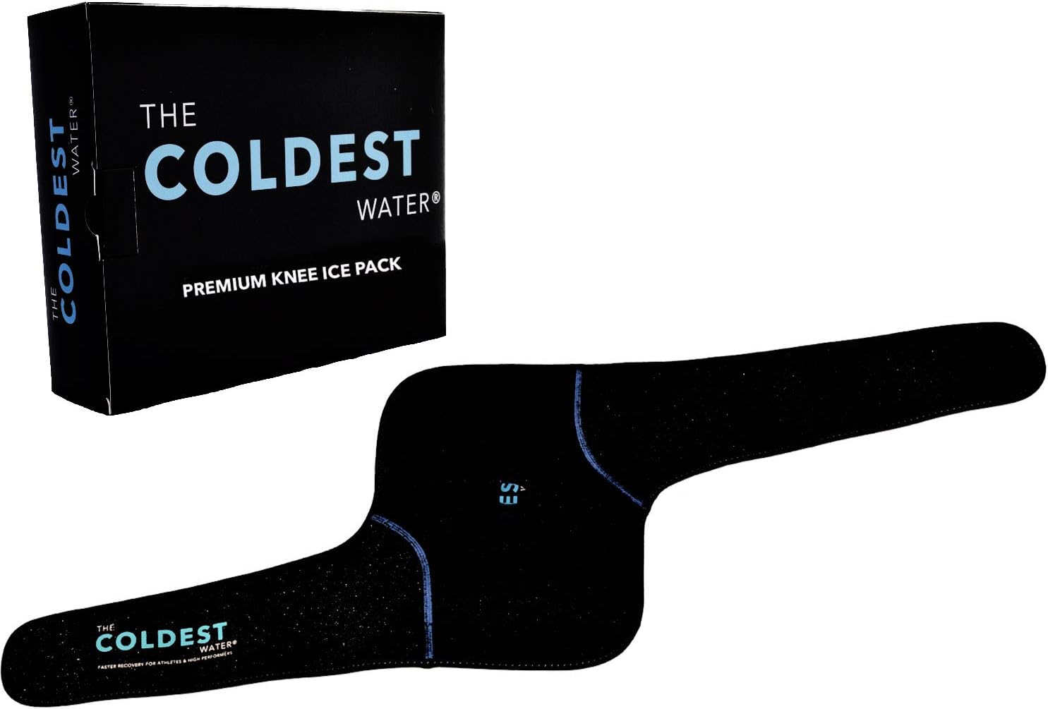The Coldest Knee Ice Pack Wrap, Hot and Cold Therapy - Reusable Compression Best for Meniscus Tear, Injury Recovery, Bursitis Pain Recovery, Sprains, Swelling and Rheumatoid Arthritis (Knee Ice Pack): Health & Personal Care