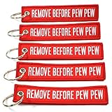 Rotary13B1 Remove Before PEW PEW - 5 Pack Key Chains