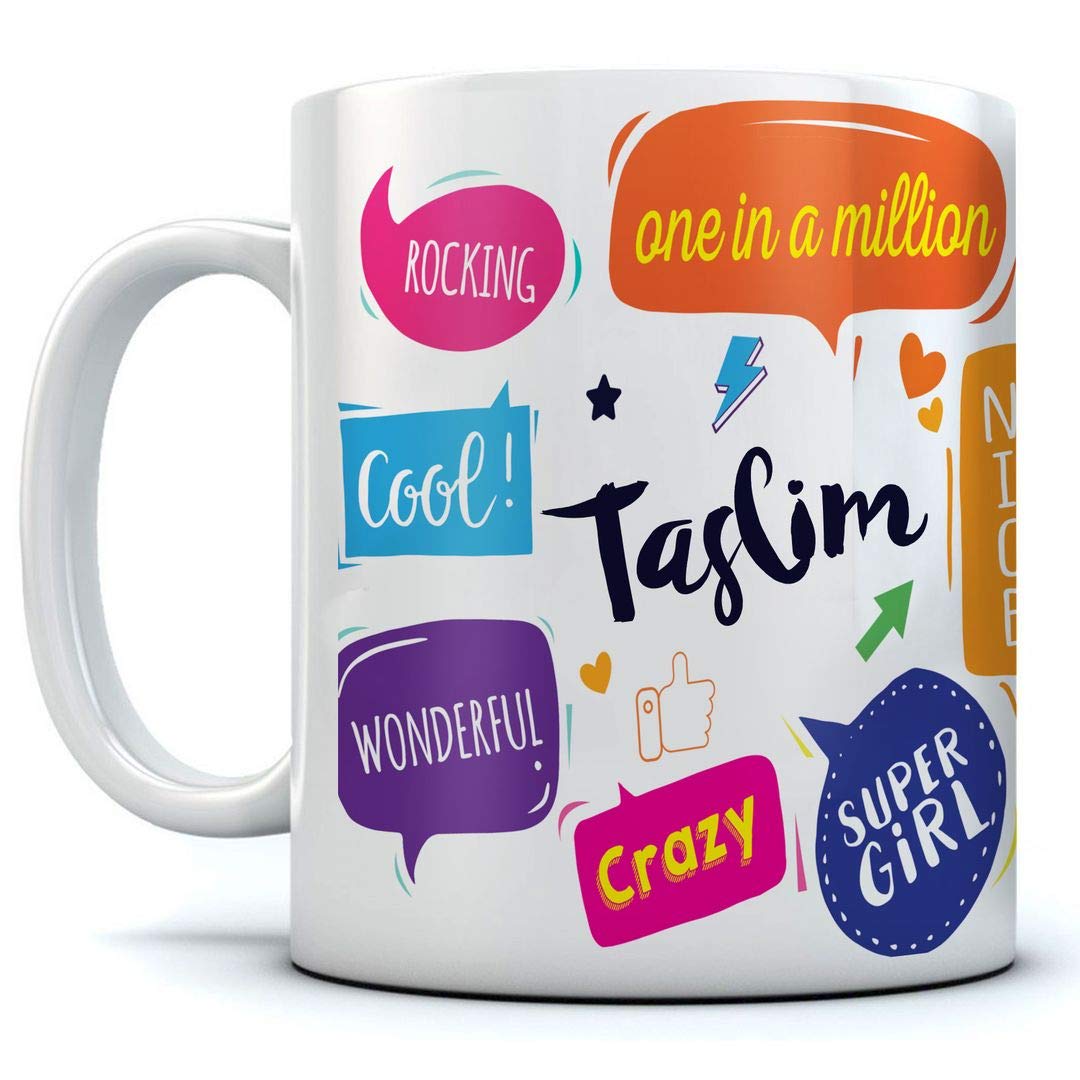 Buy Taslim Ceramic Coffee Mug 350 Ml Best Gift For Birthday Online At Low Prices In India Amazon In