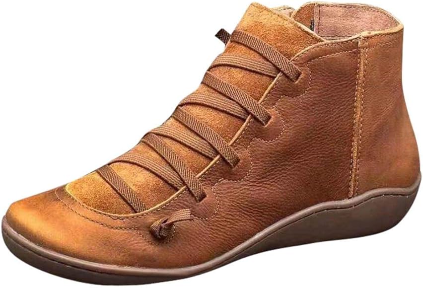 flat slip on boots