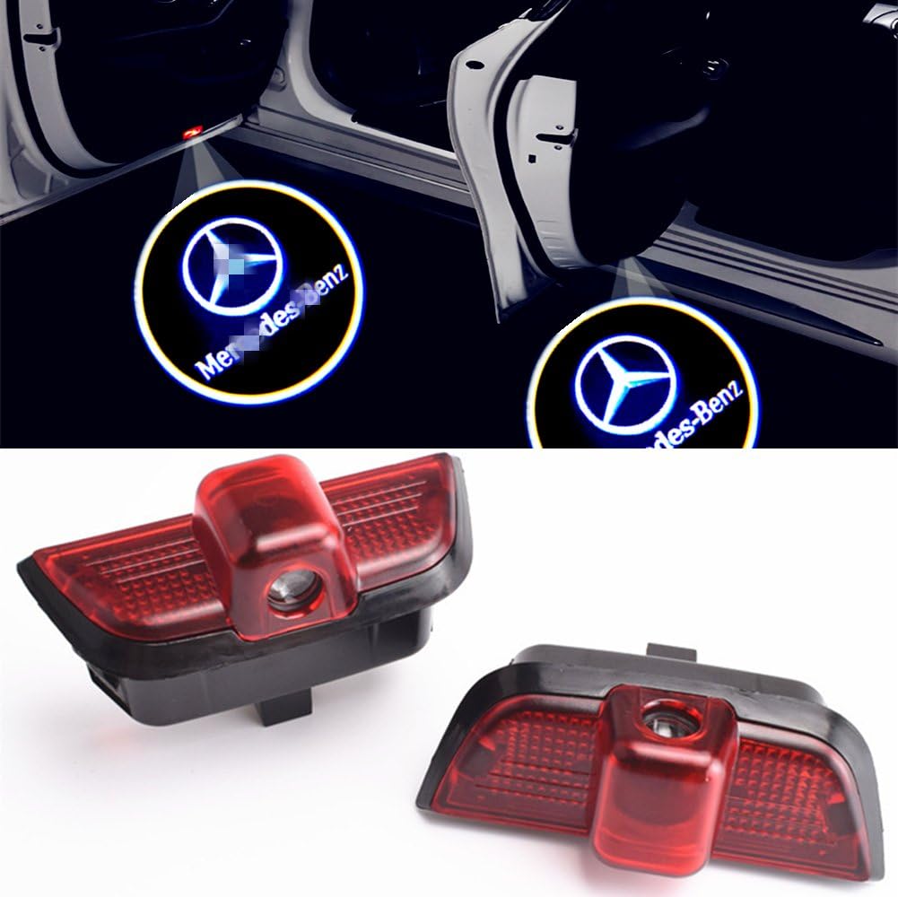 Xystar LED car door projector logo welcome light ghost shadow light