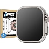 Mothca 2 Pack Matte Screen Protector for Apple Watch Ultra 4/3/2/Ultra 49mm | Quick Fit Case, Tempered Glass, Auto-alignment, Anti-Glare Anti-Fingerprint, Touch Sensitive, Anti-Scratch, Case Friendly