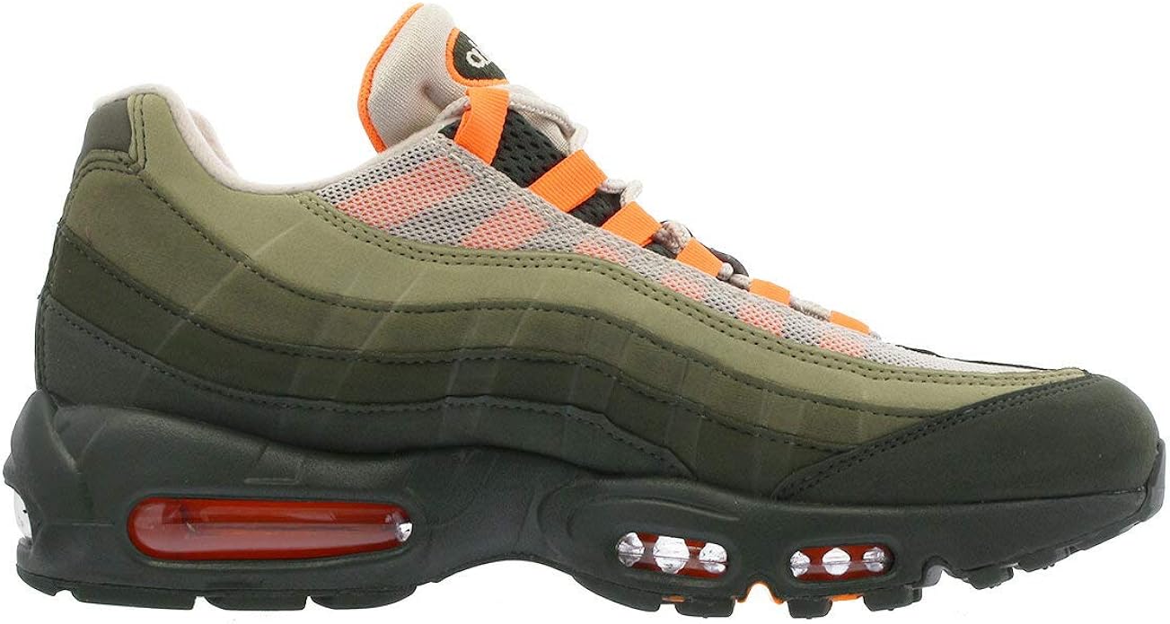 bright orange air max 95