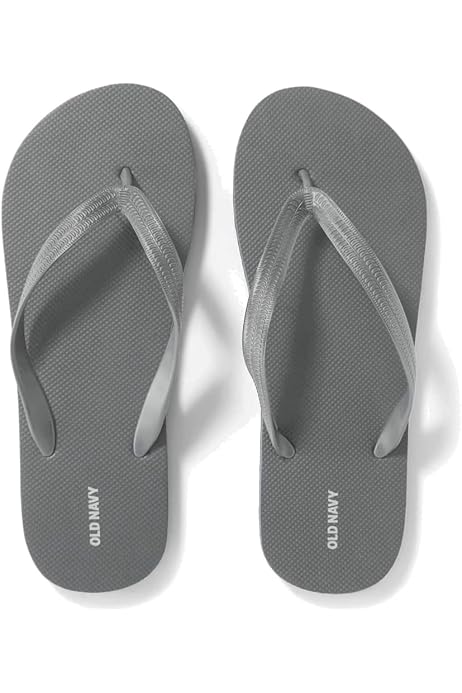 Old Navy Classic Flip Flops 6-White 