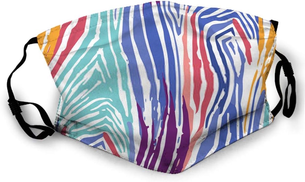 BYH Face Cover Anti Pollution Dust Mouth with Repeated Pattern of Striped