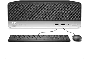 HP ProDesk 400 G6 SFF Desktop PC – Intel Core i5 9th Gen (6-Core up to 4.1GHz), 16GB DDR4 RAM, 512GB NVMe + 500GB HDD, USB Wi