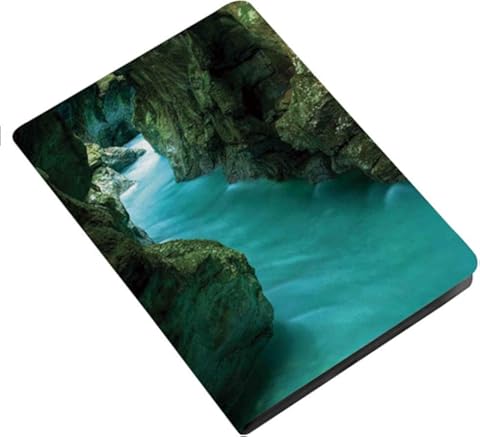 Waterfall - Funda de piel para iPad de 7ª generación de 10,2