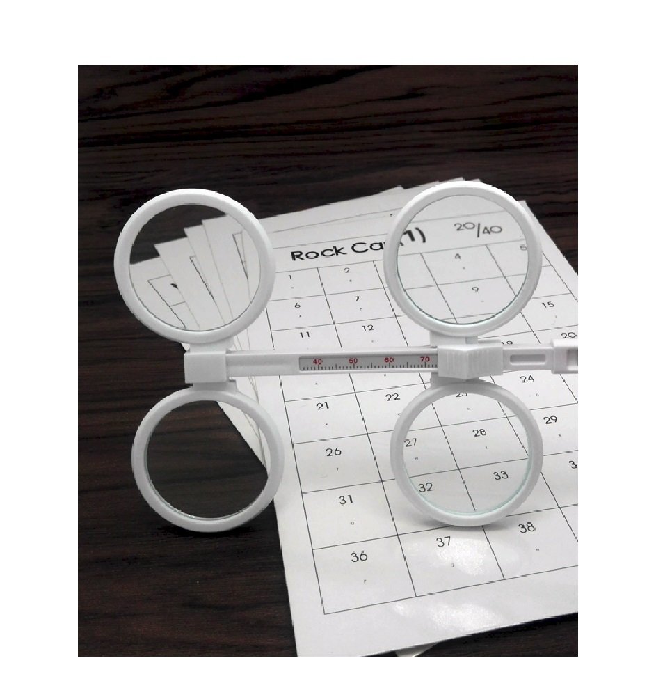 EFKII Supply Optical Flipper 2.00D+2.00D Optometry Plastic Flip Lens