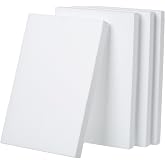 Crafare 12x8x1in Craft Foam Blocks 4 Pack Foam Board for Art School Project | For sculptures, floral arrangements, modeling. These rectangular polystyrene sheets cut easily.