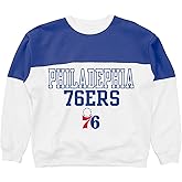 Blue 84 NBA unisex-adult Nba Officially Licensed Contrast Yoke Crewneck Sweatshirt