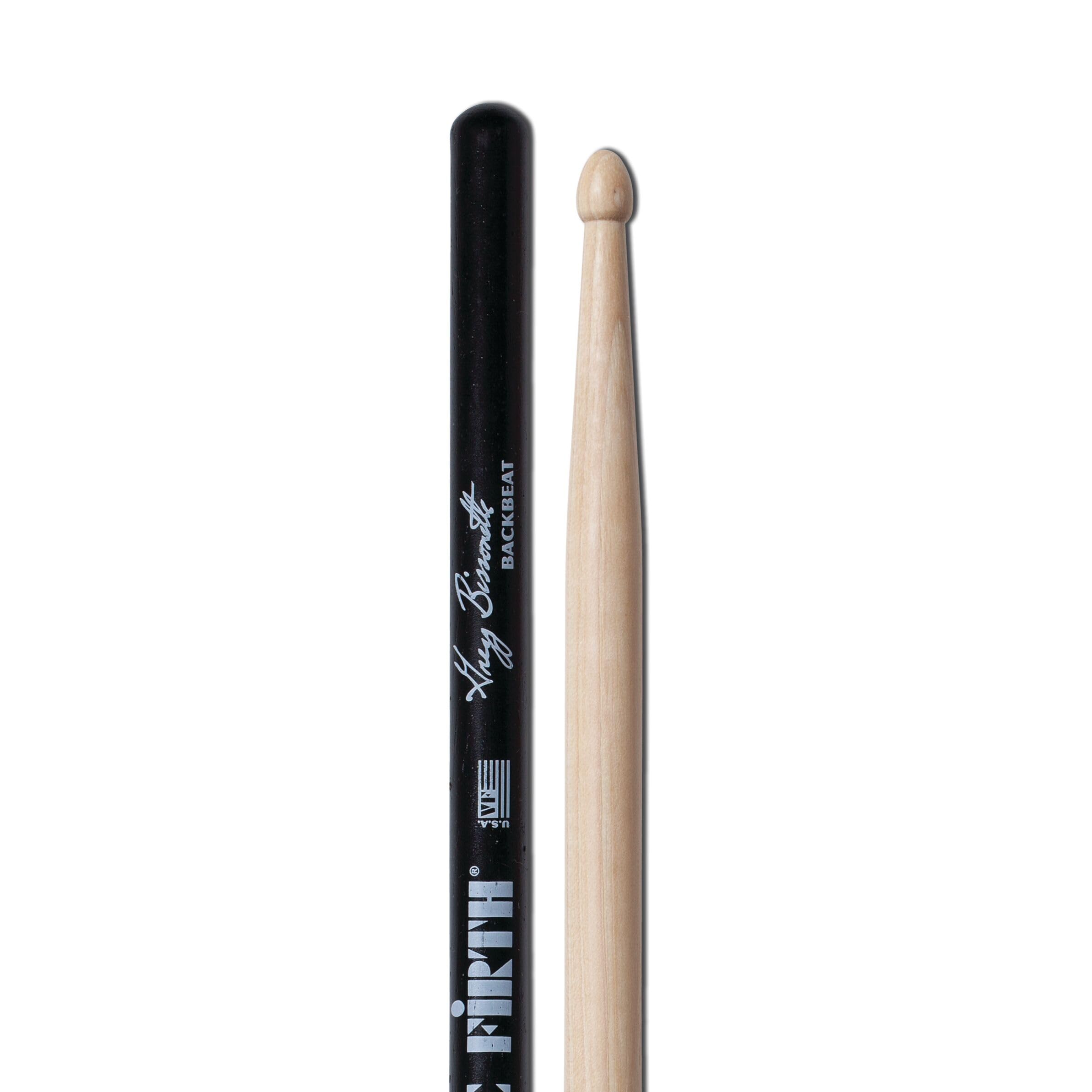 Vic FIrth - Signature Series Drumsticks - Gregg Bissonette 'Backbeat' - Vic Grip - Wood Tip