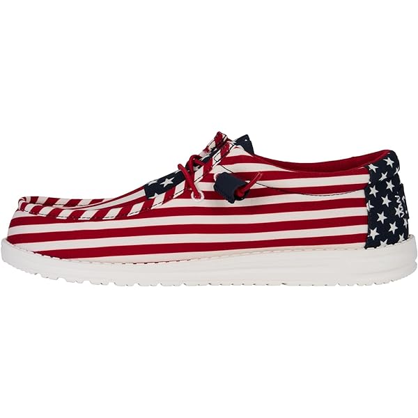 Amazon.com | HEYDUDE Wally Funk - Jacquard Bungee | Loafers  display picture 1