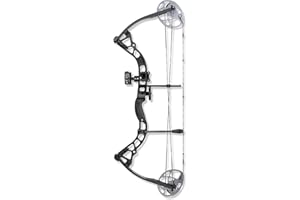 DIAMOND ARCHERY Prism Fully Equipped Adjustable Durable Compound Bow, 5-55 lbs